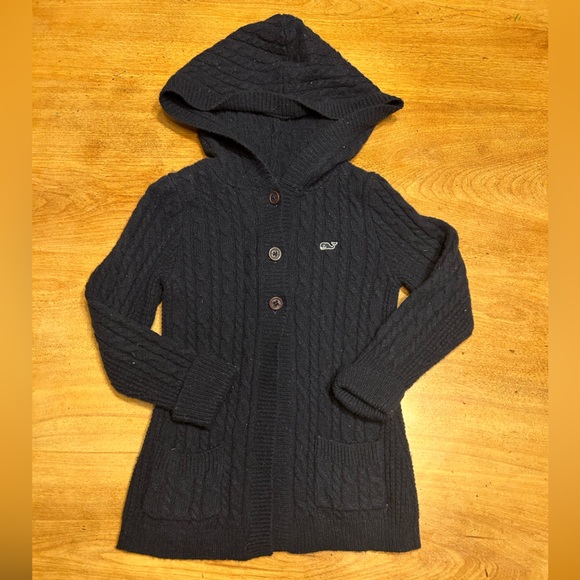 Vineyard Vine Navy Blue! (I promise) wool sweater - Picture 3 of 5